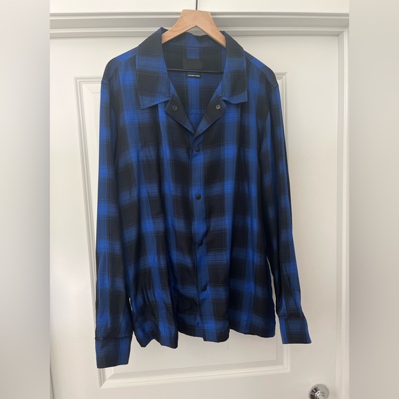 RtA Other - RtA Blue Plaid Shirt / Size L